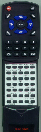 MIDILAND MLI760REMOTE replacement Redi Remote