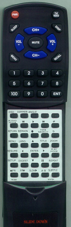 MINTEK RC-320H RC320H replacement Redi Remote