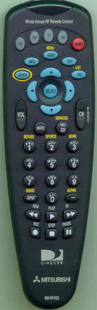 MITSUBISHI 1028719-0003 RMRFHD5 Genuine  OEM original Remote