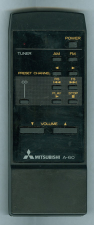 MITSUBISHI 6142-01901 A60 Genuine  OEM original Remote