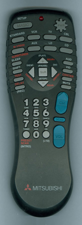 MITSUBISHI 6142-M-VR600 MVR600 Genuine  OEM original Remote