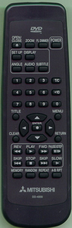 MITSUBISHI 79078032 DD4000 Genuine OEM original Remote