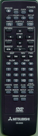 MITSUBISHI 79100017 DD8030 Genuine OEM original Remote