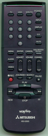 MITSUBISHI 939P562020 HSU550 Genuine  OEM original Remote