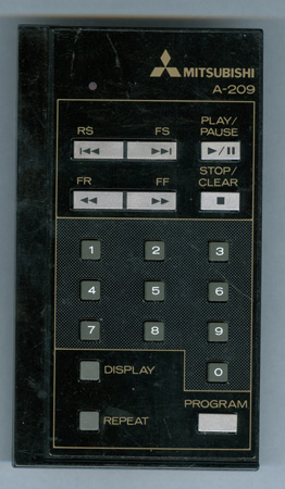 MITSUBISHI A-209 A209 Genuine  OEM original Remote