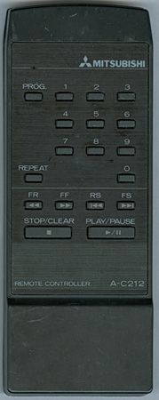 MITSUBISHI A-C212 AC212 Genuine  OEM original Remote