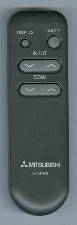 MITSUBISHI HTS-R3 HTSR3 Genuine  OEM original Remote