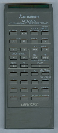 MITSUBISHI M-RV7010 MRV7010 Genuine  OEM original Remote
