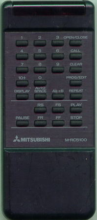 MITSUBISHI M61AX383908J MRC5100 Genuine  OEM original Remote