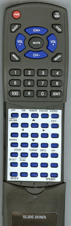 MITSUBISHI 03S120141 RMPDP1 replacement Redi Remote