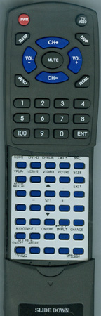 MITSUBISHI 179TV0202 RUDM107 replacement Redi Remote