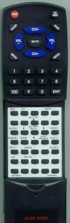 MITSUBISHI 290P035010 290P035B1 replacement Redi Remote