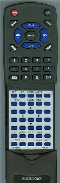 MITSUBISHI 290P098030 290P098C30 replacement Redi Remote