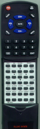 MITSUBISHI 290P109010 290P109B10 replacement Redi Remote