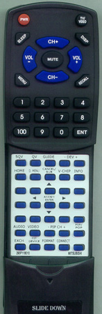 MITSUBISHI 290P118010 RM5000 replacement Redi Remote