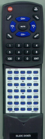 MITSUBISHI 290P133030 replacement Redi Remote