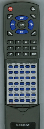 MITSUBISHI 3S120281 RMPDP5 replacement Redi Remote