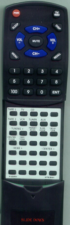 MITSUBISHI 6142-08701 MVR400 replacement Redi Remote