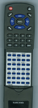 MITSUBISHI 6142-M-VR600 MVR600 replacement Redi Remote