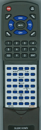MITSUBISHI 939P161030 replacement Redi Remote