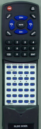 MITSUBISHI 939P588010 HSU510 replacement Redi Remote