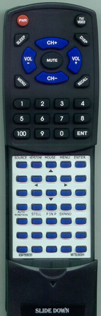 MITSUBISHI 939P795010 replacement Redi Remote