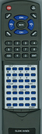 MITSUBISHI L905Y509H02 MRPF32 replacement Redi Remote