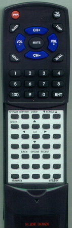 MITSUBISHI WB-2000-REM WB2000REM replacement Redi Remote