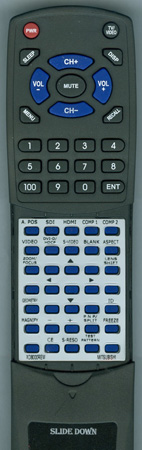 MITSUBISHI XD8000REM 290P188010 replacement Redi Remote