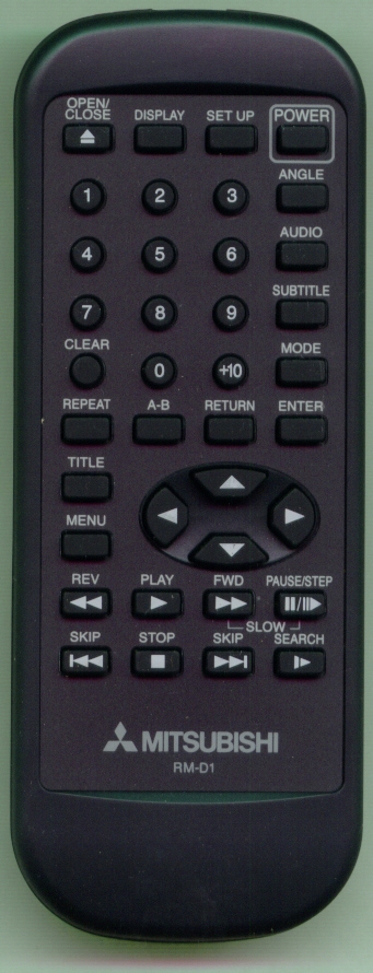 MITSUBISHI UREMT38HD002 RMD1 Refurbished Genuine OEM Remote