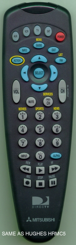 MITSUBISHI 1026649-0007 Refurbished Genuine OEM Original Remote