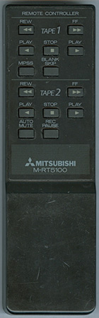 MITSUBISHI M-RT5100 MRT5100 Genuine  OEM original Remote