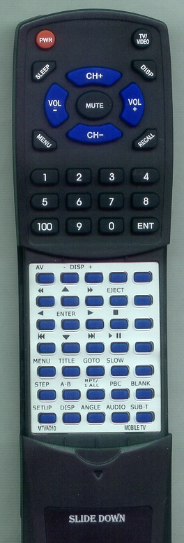 MOBILE TV MTV-AD10 replacement Redi Remote