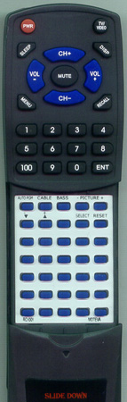 MOTEVA RC1001 RM768 replacement Redi Remote