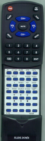 MOTEVA RC1502 G0803CESA replacement Redi Remote