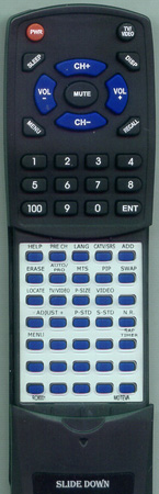 MOTEVA RC6001 RC6001 replacement Redi Remote