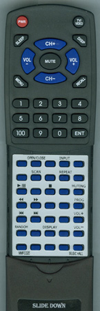 MUSIC HALL MMFCD25 replacement Redi Remote