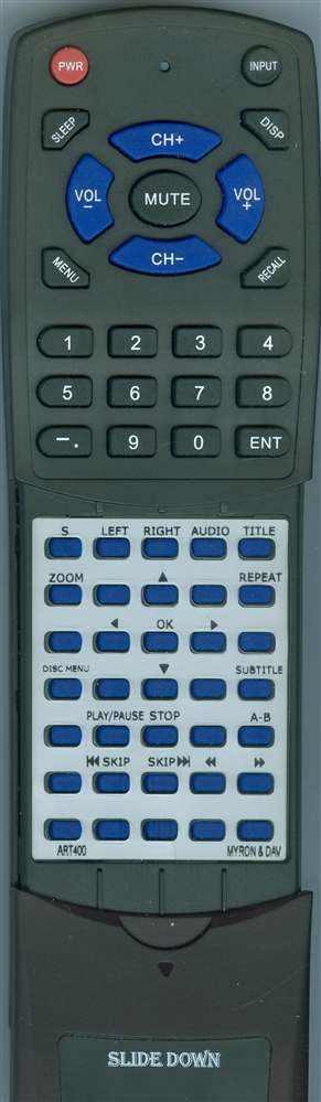 MYRON & DAVIS ART400 replacement Redi Remote