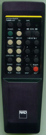 NAD NAD1700 Genuine  OEM original Remote