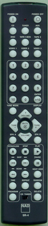 NAD RC-C320BEE SR4 Genuine OEM original Remote