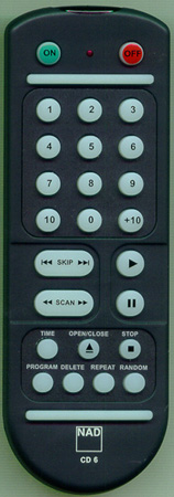 NAD RC-C542 CD6 Genuine OEM original Remote