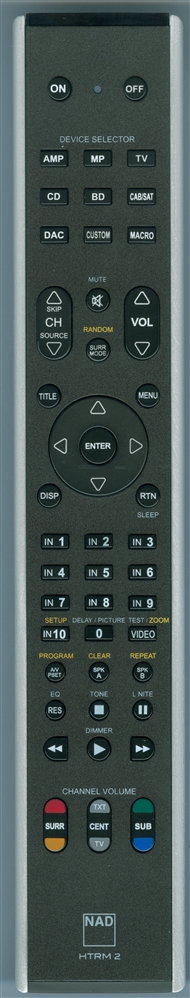 NAD 01-28100-00 Genuine OEM original Remote