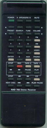 NAD NAD705 Genuine OEM original Remote