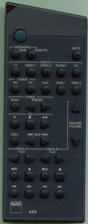 NAD RC-450 450 Genuine OEM original Remote