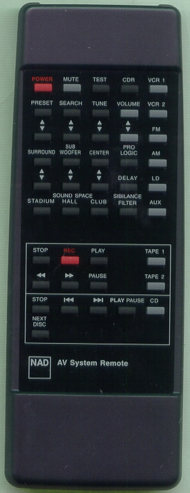 NAD RC917 NAD Genuine OEM original Remote