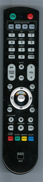 NAD RC-SR8 SR8 Genuine OEM original Remote