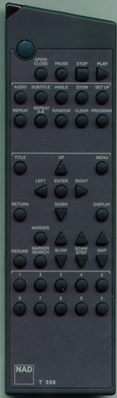 NAD RC-T550 T550 Genuine OEM original Remote