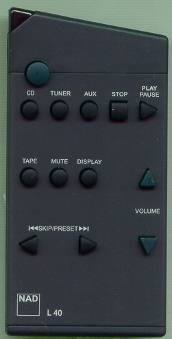 NAD RCL40 L40 Genuine OEM original Remote