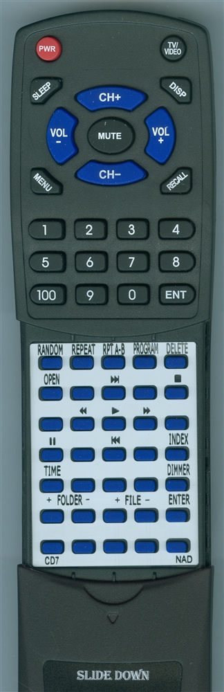 NAD CD7 replacement Redi Remote