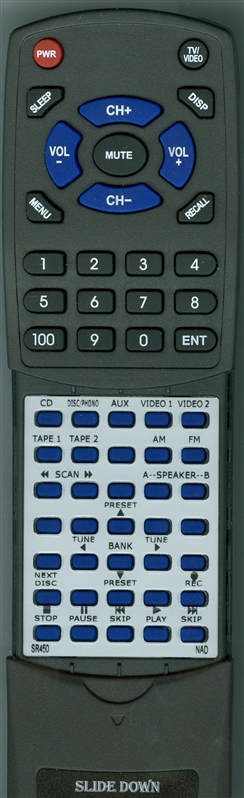 NAD SR450 replacement Redi Remote
